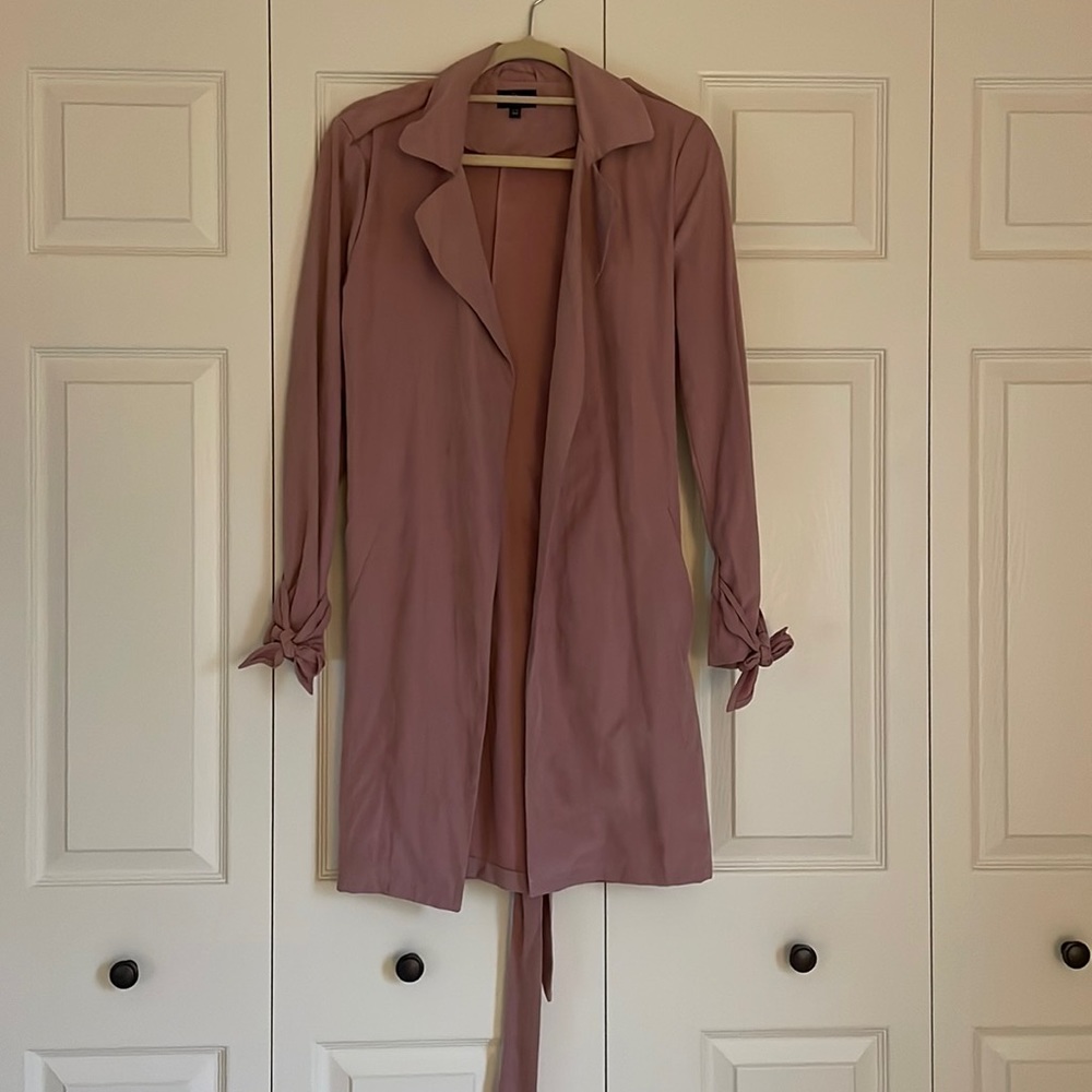 Mauve Trench Jacket